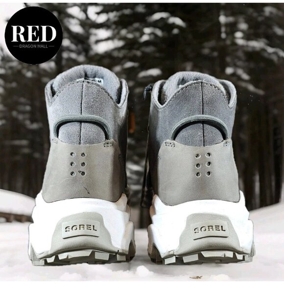 Sorel Kinetic Breakthru Caribou Waterproof Insulated Boots - Women's Size 11 - Picture 7 of 15